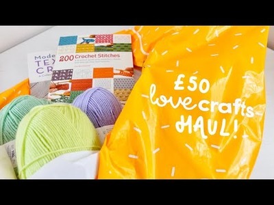 LoveCrafts Haul March 2022 ???? DK Yarn & Crochet Books