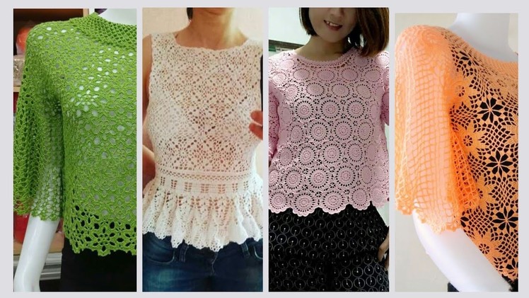 Most incredible #crochet #blouse.Women's Crochet comfortable blouses #crochetblouse