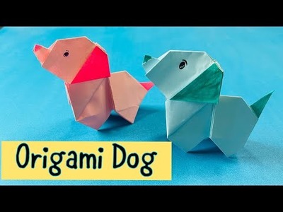 Origami DOG Easy | DIY Paper Crafts