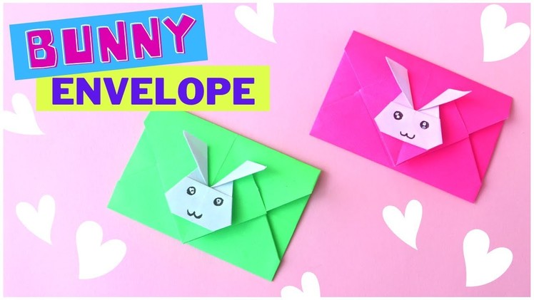 Paper Bunny Envelope Tutorial