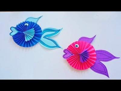 Paper Fish Making | Paper Fish | Origami Fish | Paper Fish Craft |DIY Paper Fish | DIY Paper Craft