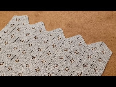 Part 2 - The Butterfly Chevron Blanket - Crochet Tutorial!