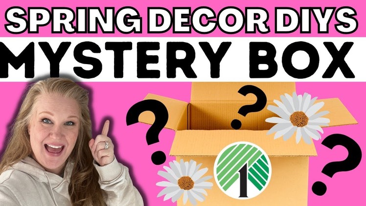 ???? WOW! AMAZING SPRING & EASTER DIYS using CRAZY ITEMS from the MYSTERY BOX  |  BIG CHALLENGE ITEM!