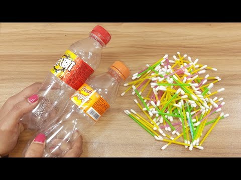 2 EASY & SIMPLE FLOWER & VASE IDEAS WITH WASTE THINGS & PLASTIC BOTTEL | BEST OUT OF WASTE