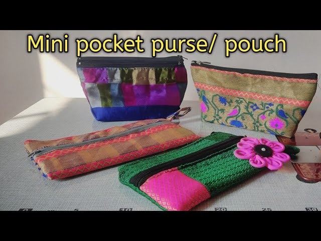 4 easy purse.pouch.bag banane ka tarika.ag.bag banana.zipper bag