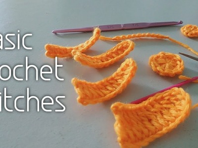 BEGINNERS CHOCHET || BASIC STITCHES || TAGALOG