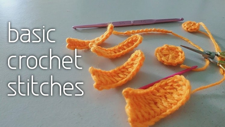 BEGINNERS CHOCHET || BASIC STITCHES || TAGALOG