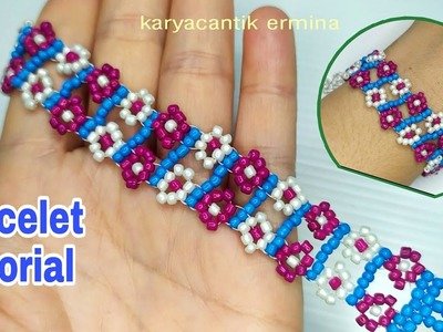 Bracelet tutorial. how to make a bracelet using beads