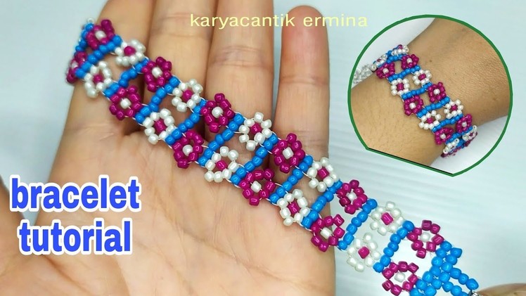 Bracelet tutorial. how to make a bracelet using beads