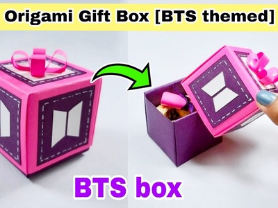 BTS Origami Gift  Box | BTS Crafts | BTS DIY | BTS Army Crafts | BTS Craft Ideas