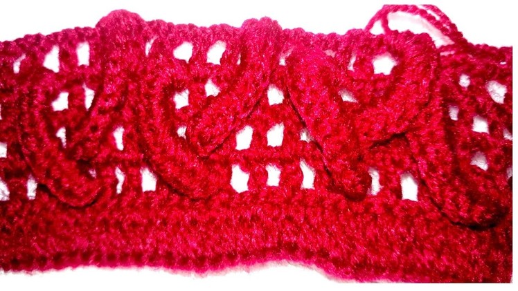 Crosia thalposh design step by step simple and easy design for beginners. crochet hand work