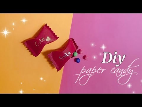 Diy origami candy.paper candy gift box.Origami gift box.chocolate gift idea.diy gift ideas #shorts