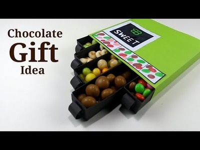 DIY Paper Gift Idea || Origami Paper Gift Idea || Origami Mini Gift || Origami Chocolate Gift Ideas