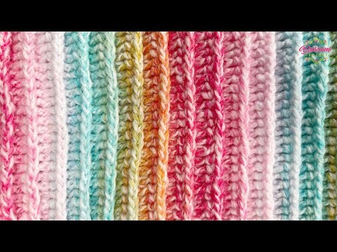 Easiest Crochet Blanket - Use Just ONE Stitch! 3D Baby Blanket - One Row Repeat!
