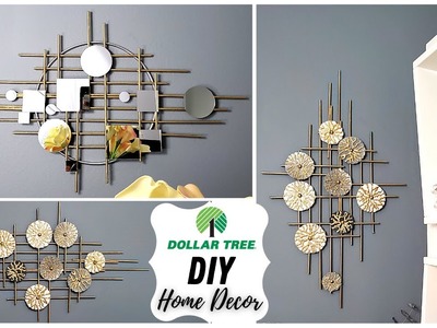 High End Dollar Tree DIYs Home Decor Ideas. DIY Wall Decor