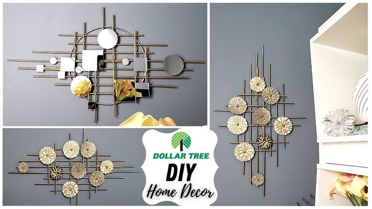 High End Dollar Tree DIYs Home Decor Ideas. DIY Wall Decor