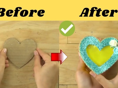 Home Made cardboard love crafts || INT Entertainment #shorts