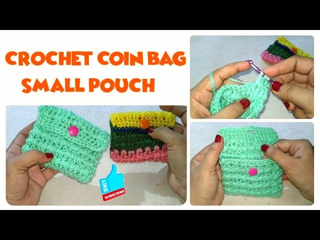 How to make easy Coin bag. Small Pouch