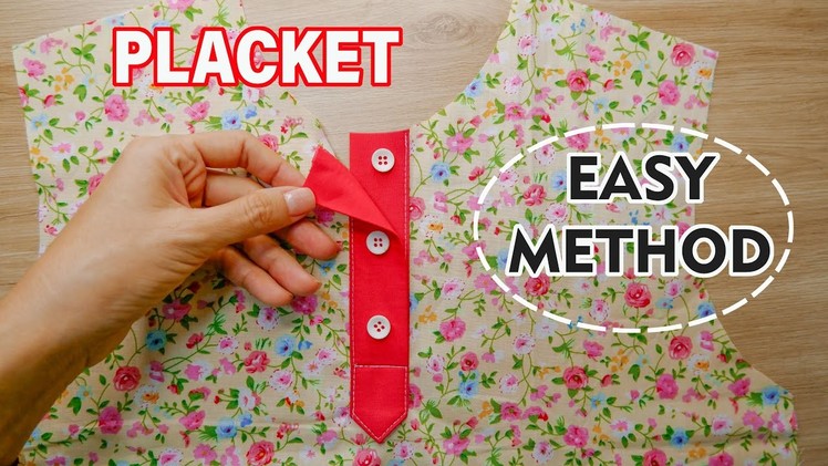 How To Make Perfect Placket Easily And Quick | Placket Sewing Tutorial | Sewing Tips And Tricks