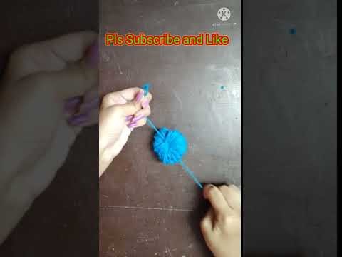 How To Make Simple Wool crafts || Easy DIY ||Svg kitchen and Crafts#shorts