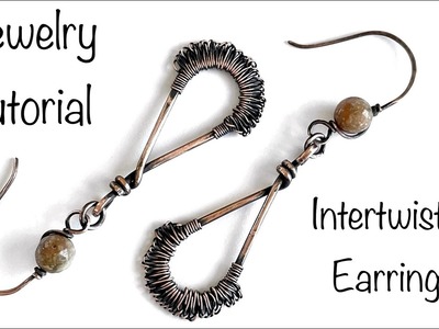 Jewelry Tutorial: Intertwisted Earrings