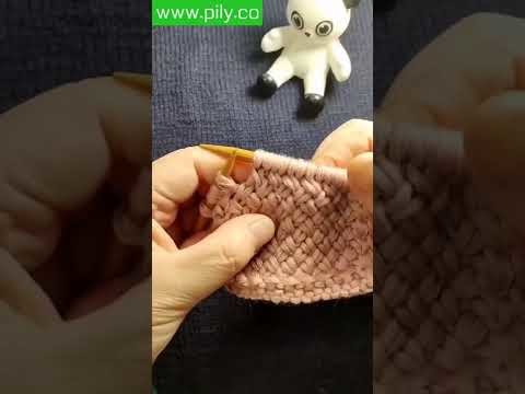 Knitting a sweater - knitting tutorial. sweater #Shorts