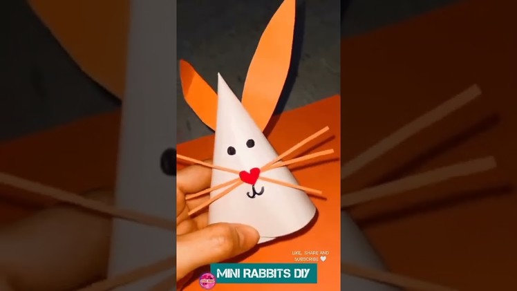 MINI RABBITS || EASY CRAFT IDEAS EASTER CRAFT IDEAS