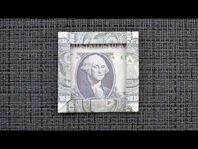 My MONEY PHOTO FRAME | You can insert any photo | Easy Dollar Origami | Tutorial DIY by NProkuda