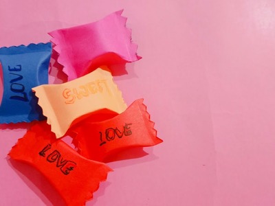 PAPER CHOCOLATE !! DIY PAPER GIFT IDEAS FOR KIDS | #gift #craft #color  #diy #chocolate #origami