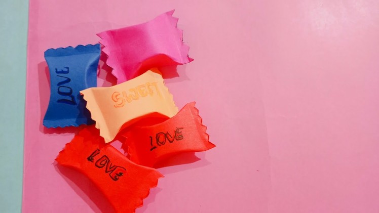 PAPER CHOCOLATE !! DIY PAPER GIFT IDEAS FOR KIDS | #gift #craft #color  #diy #chocolate #origami