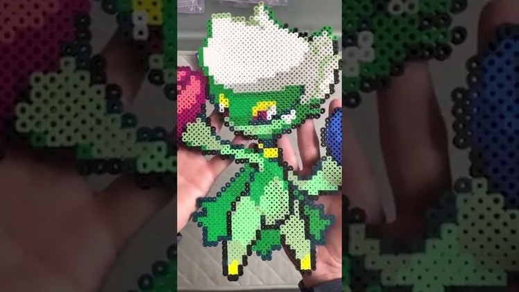 Roserade Ironing - Pokémon Perler Beads