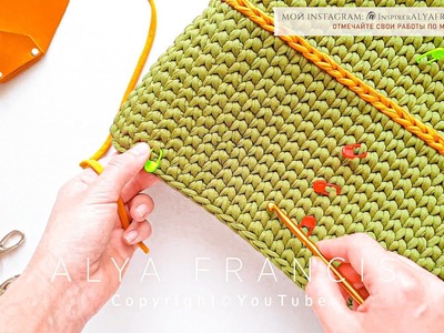???? THERE IS NO END OF ORDERS!!! ???? TREND 2022 spring - summer! ???? Bag made of knitted yarn, crochet!
