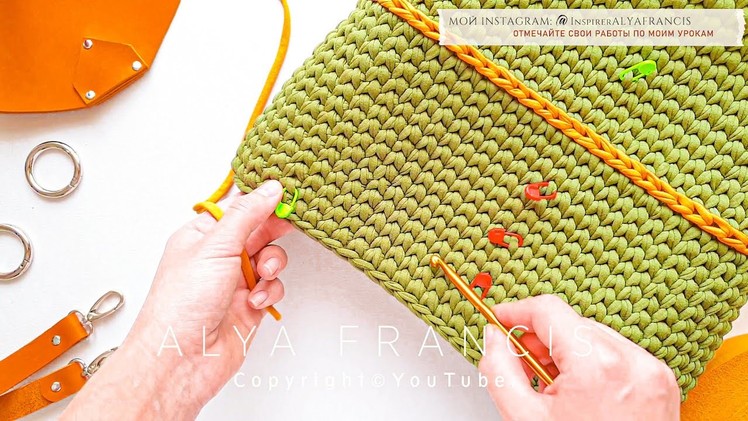 ???? THERE IS NO END OF ORDERS!!! ???? TREND 2022 spring - summer! ???? Bag made of knitted yarn, crochet!