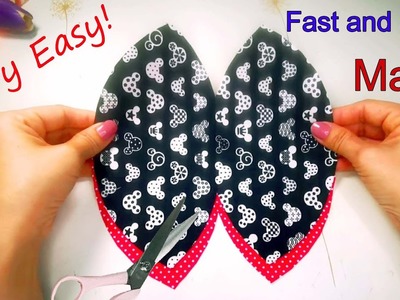 ???? Very Easy New Style Mask | Fast and Easy No Fog | Mask With  Easy Pattern Sewing Tutorial At Home