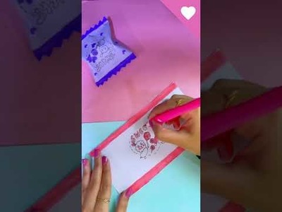 You should try It????????|| DIY paper candy ???? Gift Box ||#shorts #youtubeshorts #short #craft