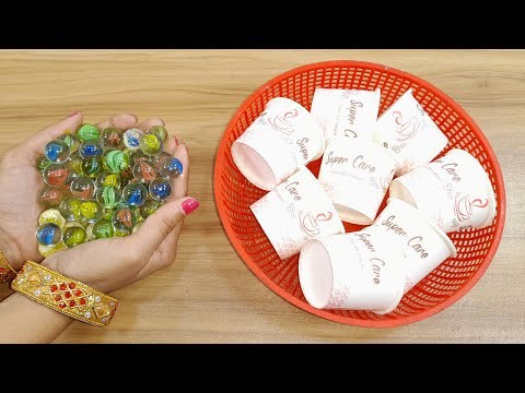 2 SUPERB WALL HANGING DECOR IDEAS USING COFFEE CUPS AND HOME USED DIY THINGS | BEST OUT OF WASTE