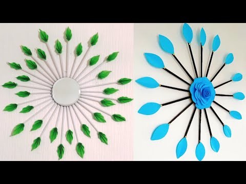 2 Wall Hanging Ideas. Beautiful and Unique Paper Craft Wall Hanging.Easy and Quick Home Decoration