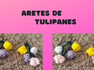 DIY: Aretes En Flores De Tulipán | Tulip Flower Earrings