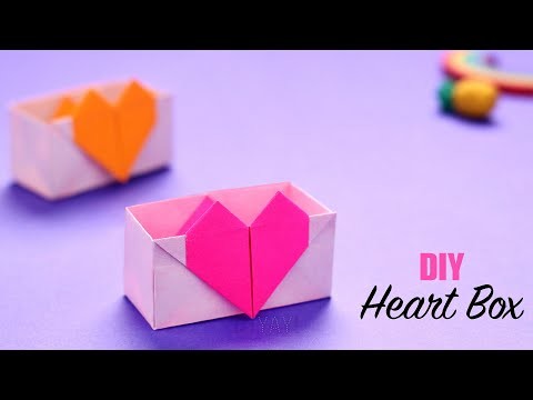 DIY Tiny Heart Boxes | Paper Box | DIY Gift Box Ideas