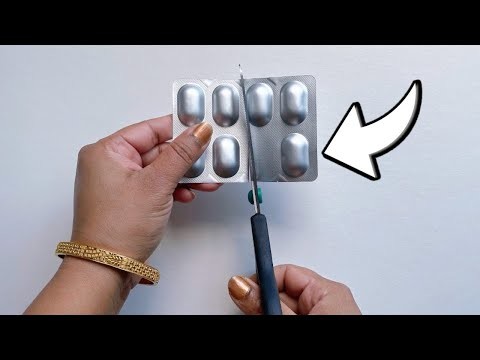 Don’t throw away your medicine ￼packets! You can make this with them instead ⬆️. 3 Amazing Ideas????