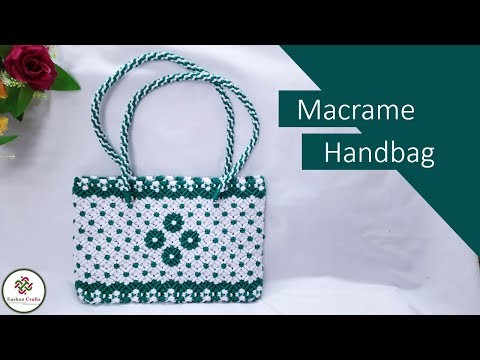 How to Make a Macrame Bag | Beautiful Designed | Macrame Bag Easy Tutorial