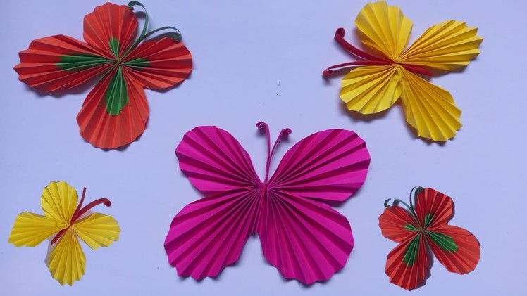 How to Make a Paper Butterfly-Origami Butterfly Paper