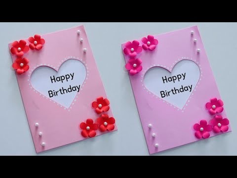 How to make Birthday card ????| Making greeting card | Handmade Greeting card