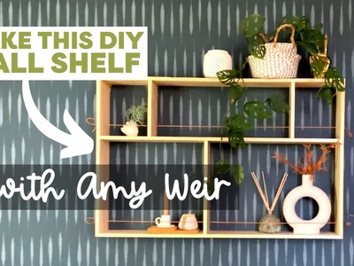 Make This Chic DIY Wall Shelf | DIY Wall Decor