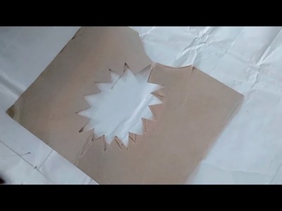 New model paper craft blouse design cutting making tutorial