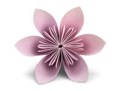 Origami Kusudama flower |  How to make Paper Kusudama Flower | iRAah's crafts
