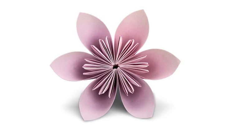 Origami Kusudama flower |  How to make Paper Kusudama Flower | iRAah's crafts