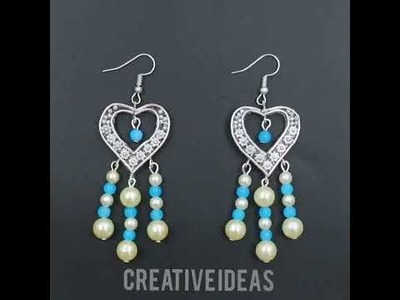 Simple necklace jewelry set design made in just seconds | creative ideas #shorts