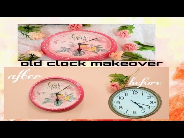 Wall clock decoration ideas.#diy.#wallclock.#homedecorationideas.#makeover.#bestoutofwaste