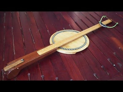 Amazing DIY New Style Of Long Wooden Slingshot | DIY Wooden Slingshot